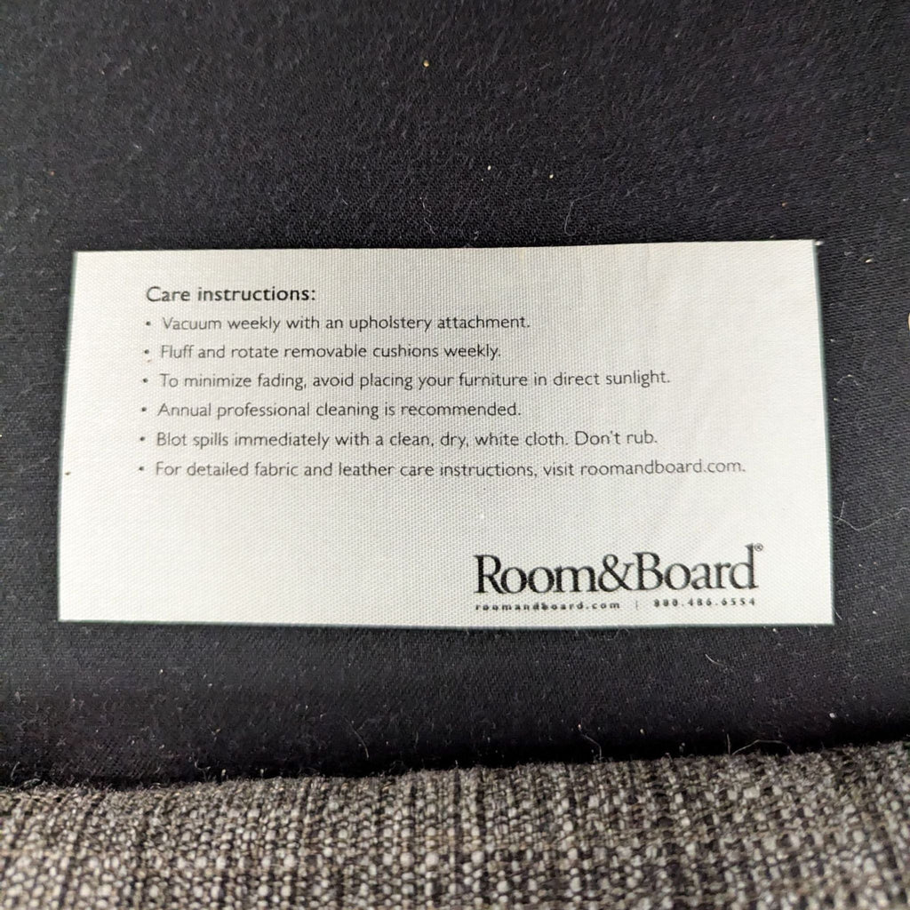 Room and Board Sofa with Chaise