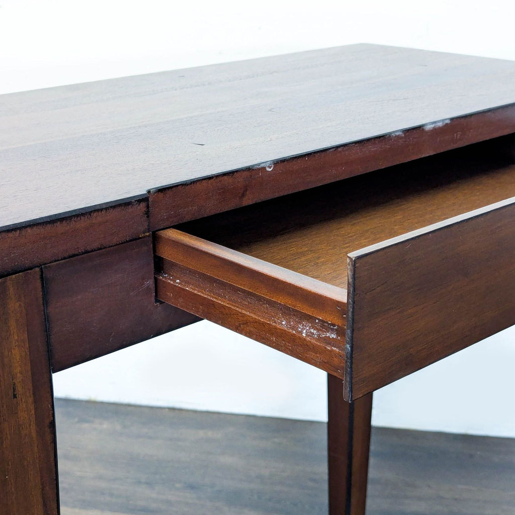 Wooden Side & Console Table with Drawer