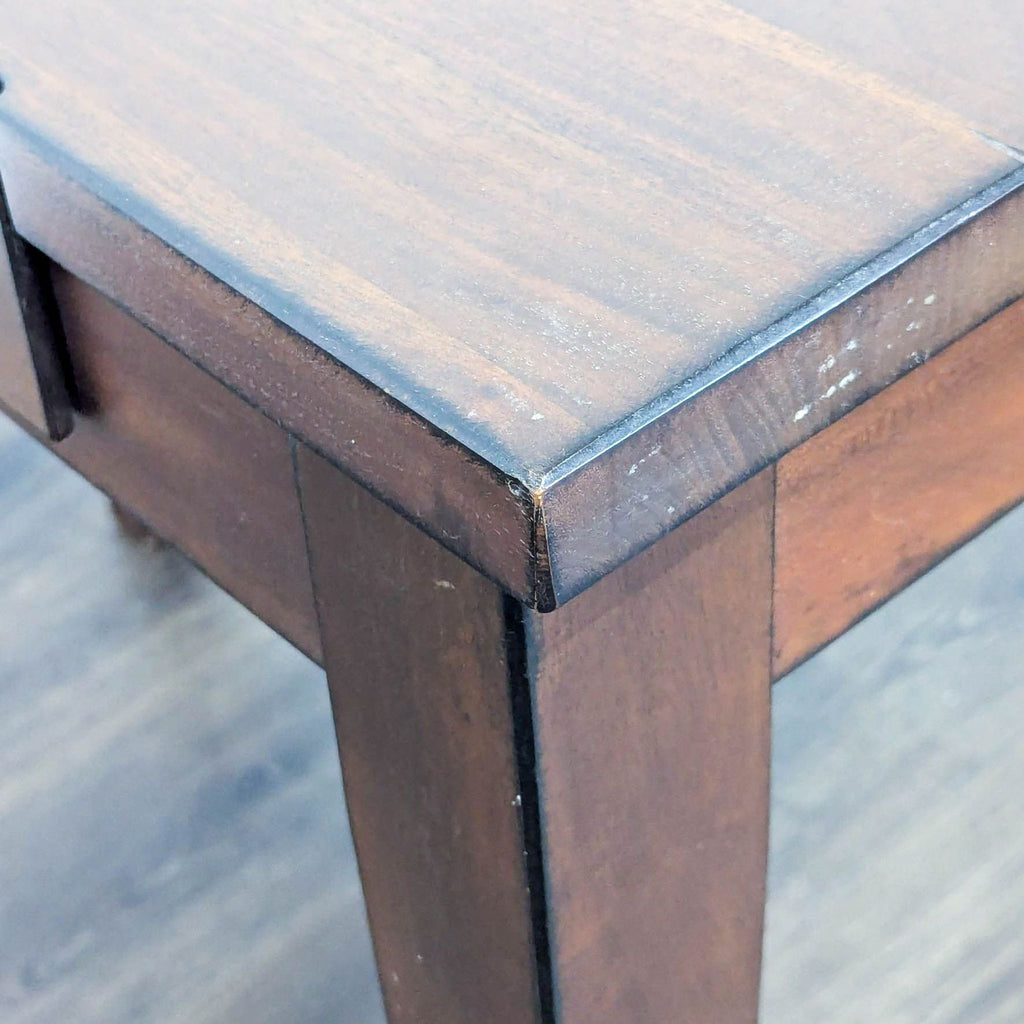 Wooden Side & Console Table with Drawer