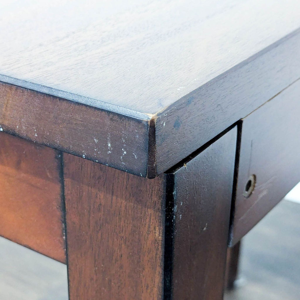 Wooden Side & Console Table with Drawer