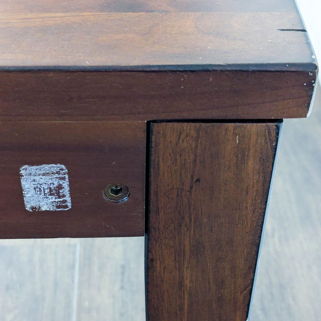 Wooden Side & Console Table with Drawer