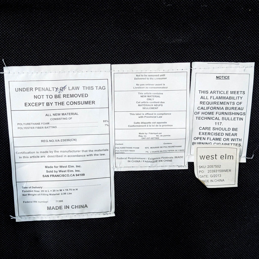 West Elm X Leg Stool