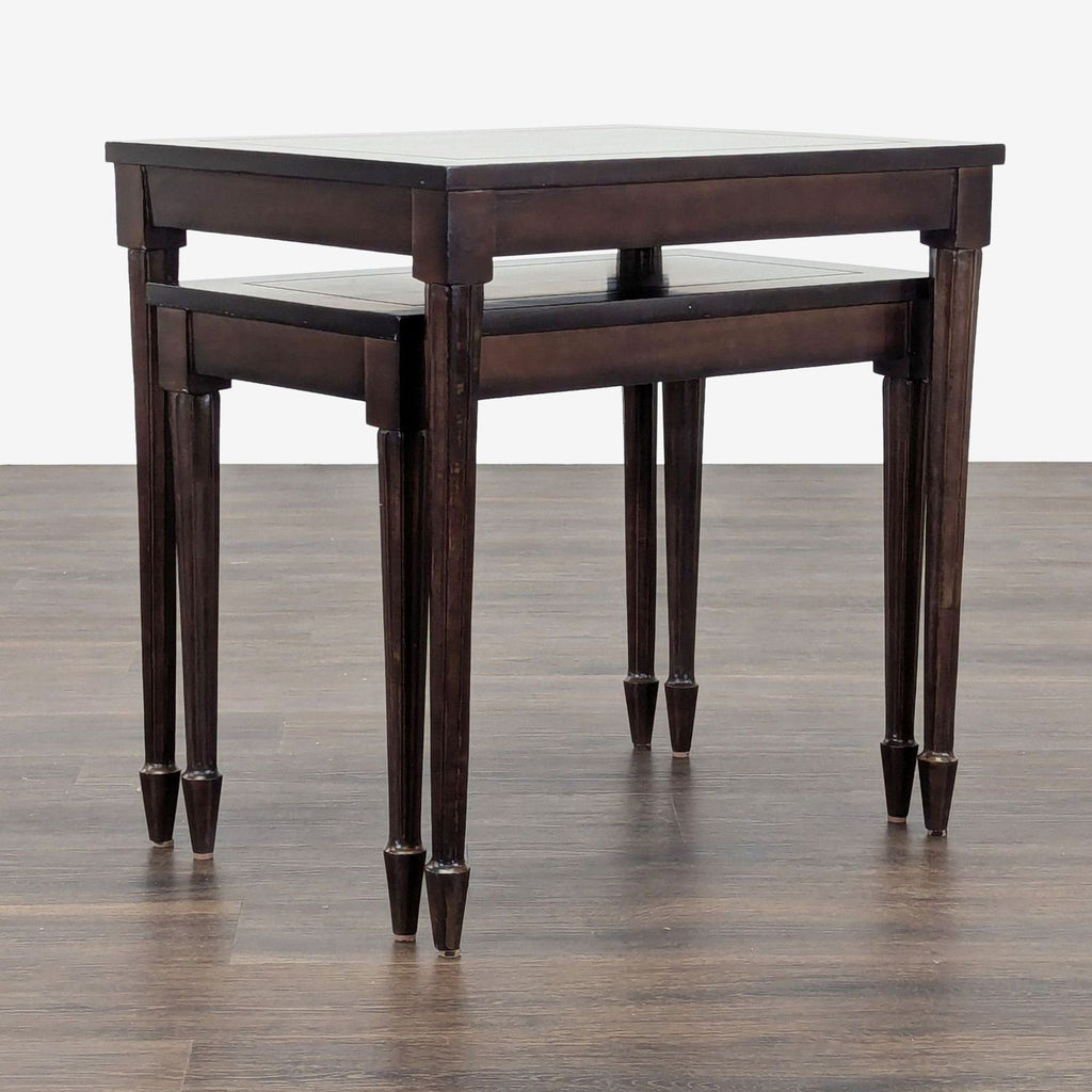 Portier Wood Nesting Tables