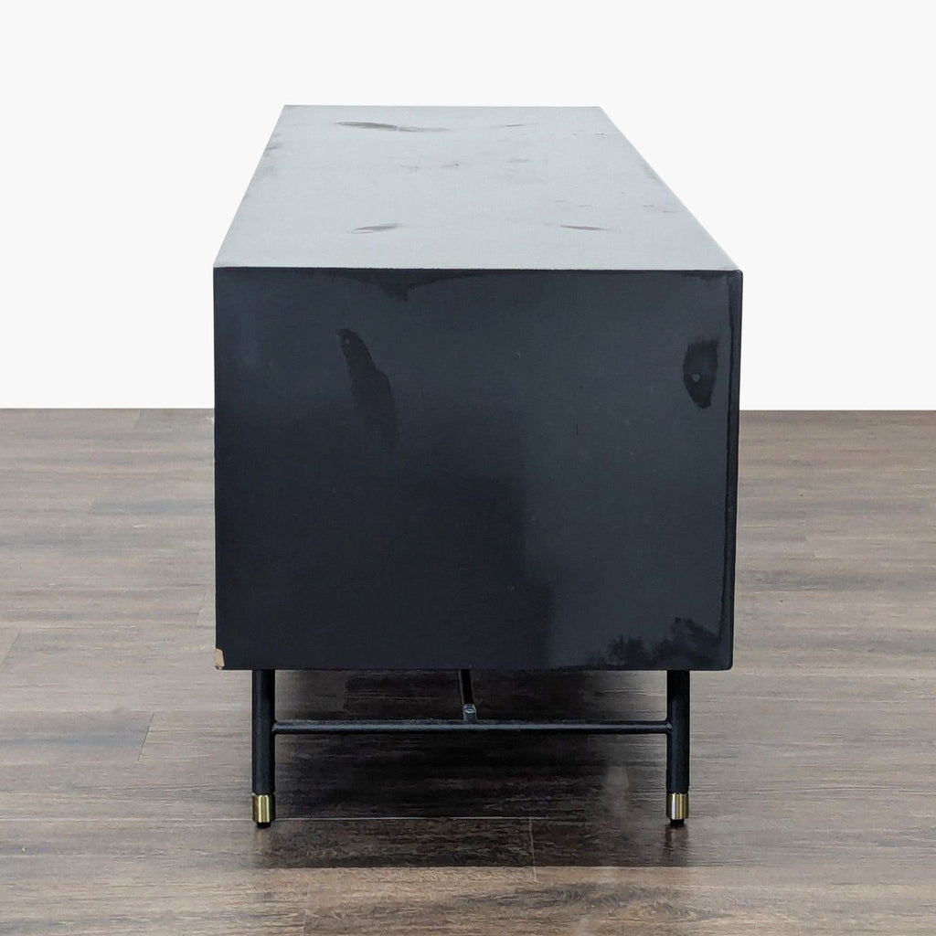 West Elm Modernist Wood and Lacquer Media Console