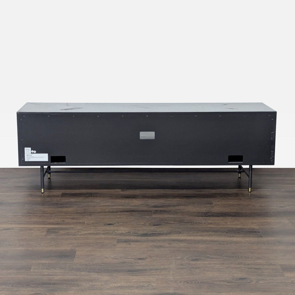 West Elm Modernist Wood and Lacquer Media Console