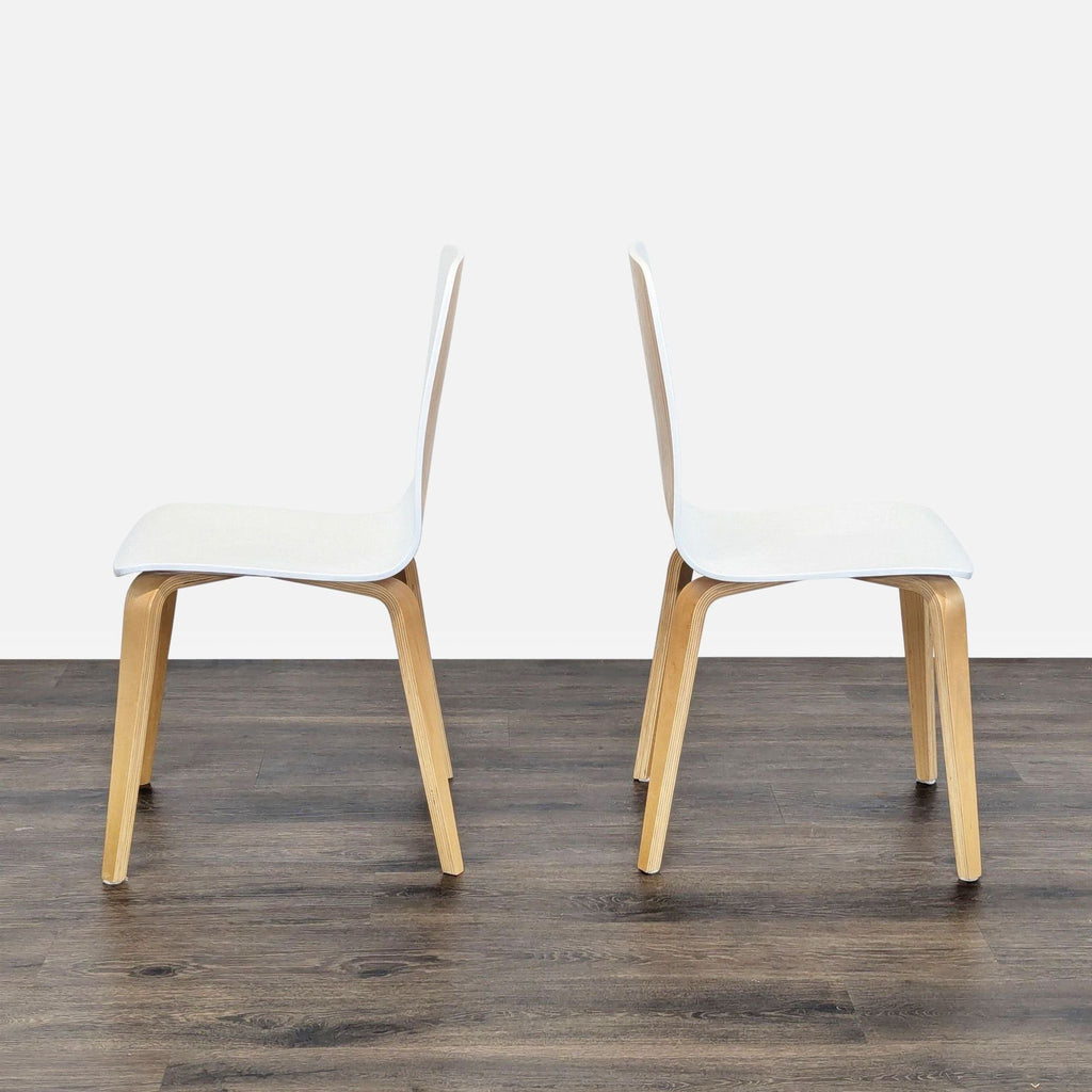 Set of Two Anthropologie Tamsin Bentwood Dining Chair