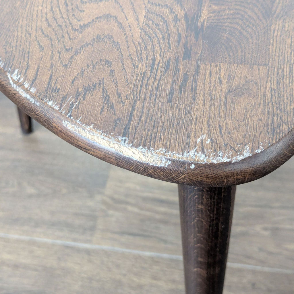 Set of Three Mid-Century Modern Style Wood Nesting Tables