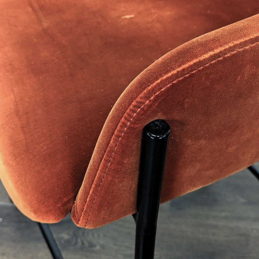 CB2 Azalea Mink Counter Stool