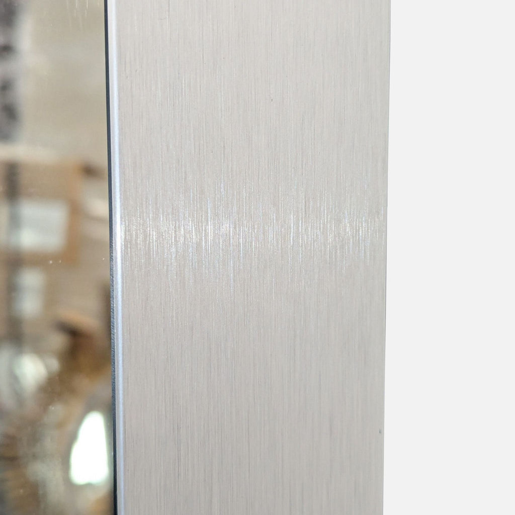 CB2 Infinity Floor Length Silver Mirror