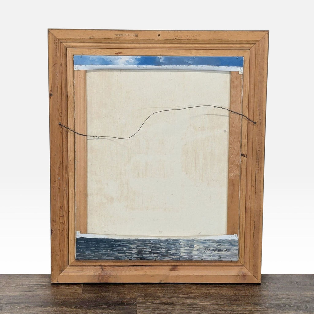 Venice Canal Scene Original Oil Painting by Peter Bunell, Framed