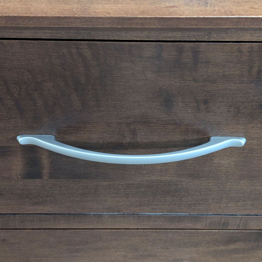 Baronet Maple 6-Drawer Dresser in Dark Wood Finish