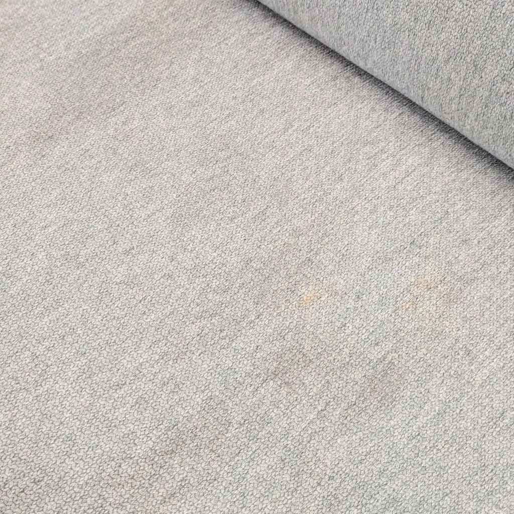 Macy’s Nevio Modern Light Gray Power Reclining Sofa with Adjustable Headrests