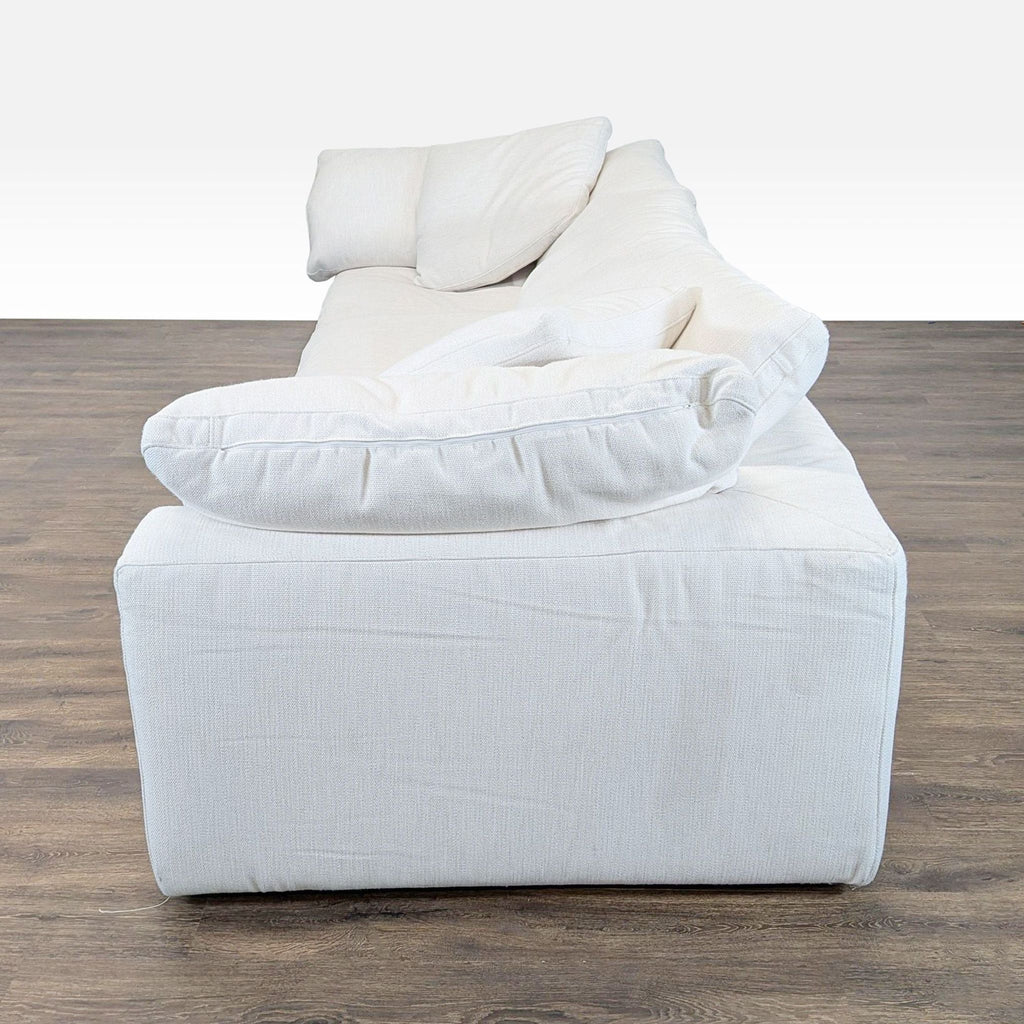 Restoration Hardware Cloud 3-Seat Modern White Sofa