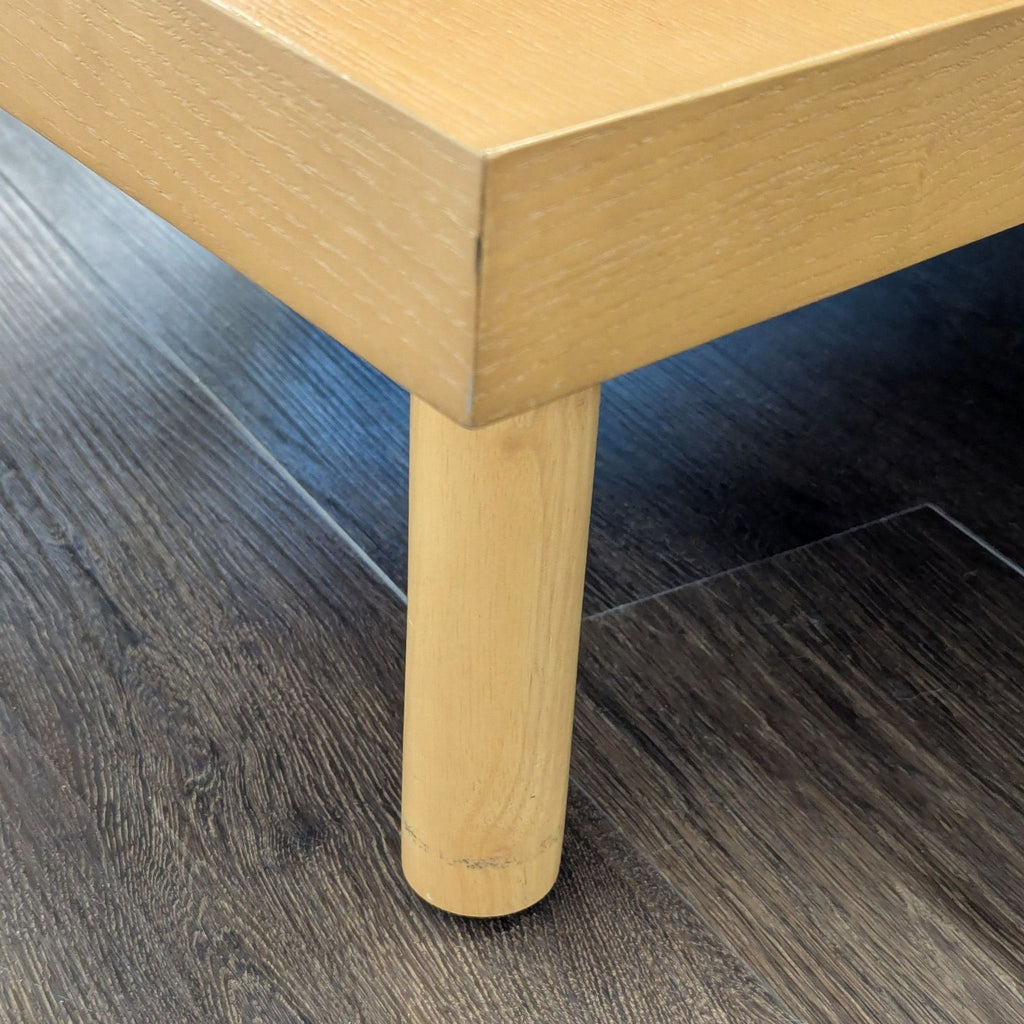 Burrow Range Blue Sectional Sofa with Built-in Side Table