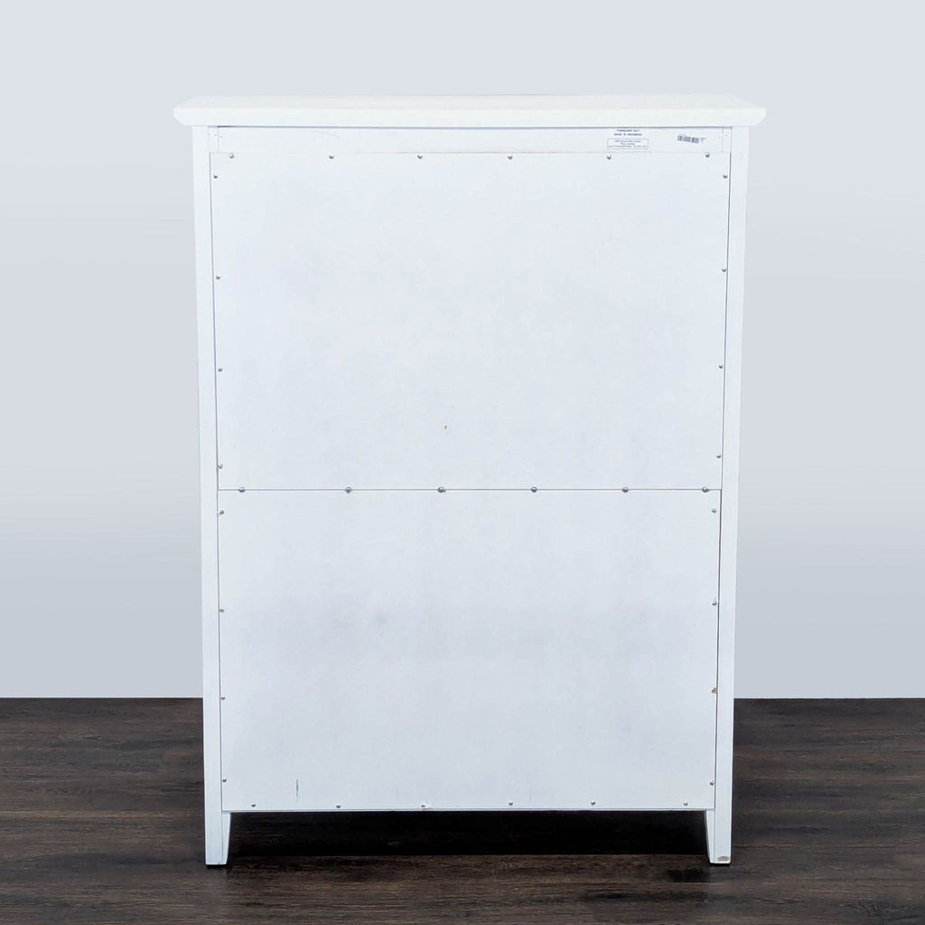 Modus Paragon White 5-Drawer Dresser with Classic Black Knobs