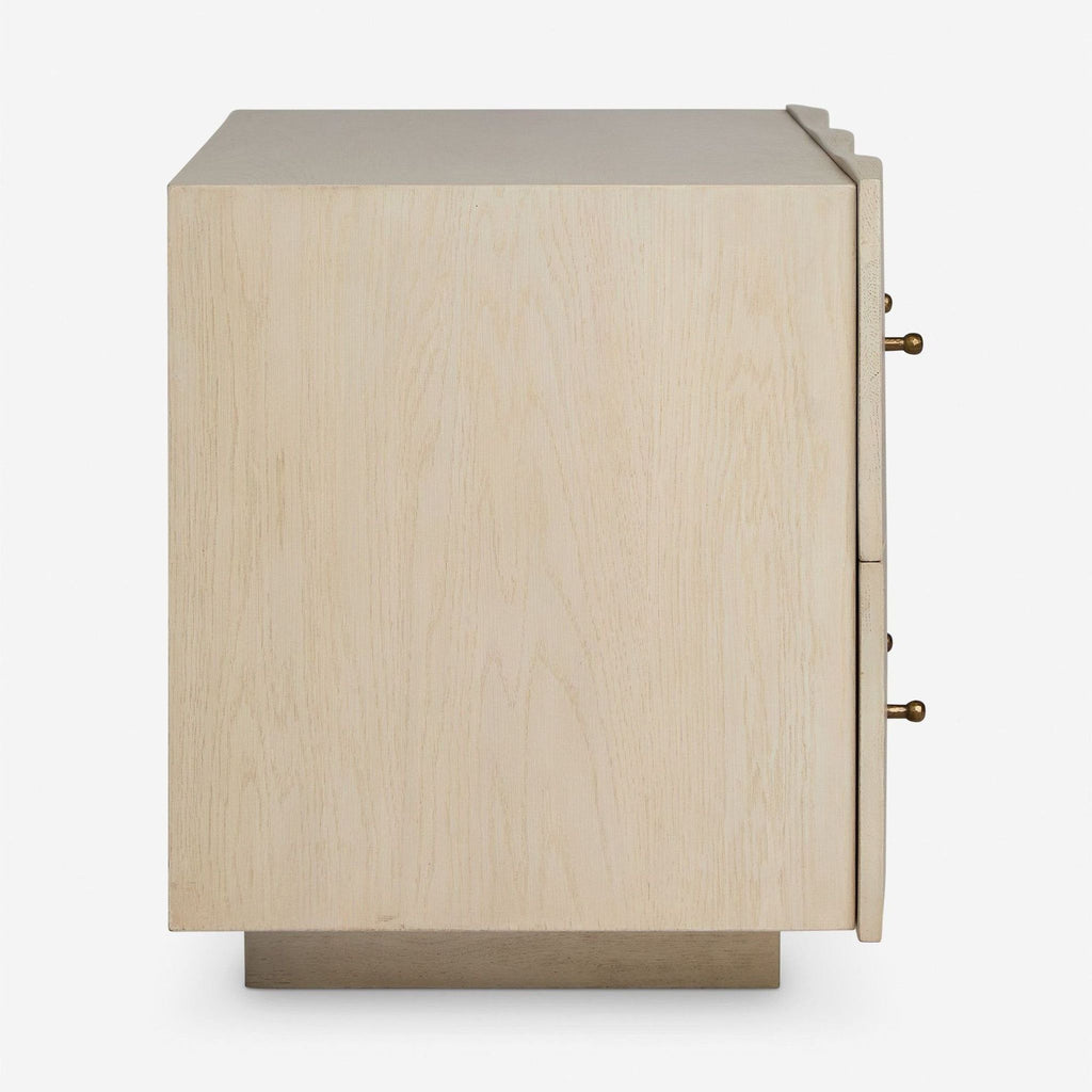 Lulu and Georgia Otila Nightstand in Washed Oak