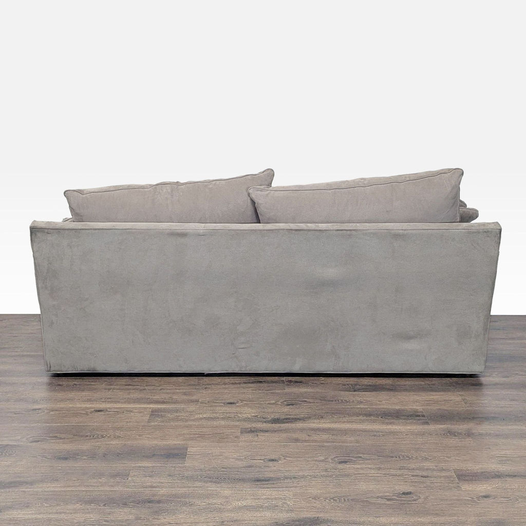Room & Board Gray Fabric Sleeper Sofa with Pull-Out Mattress