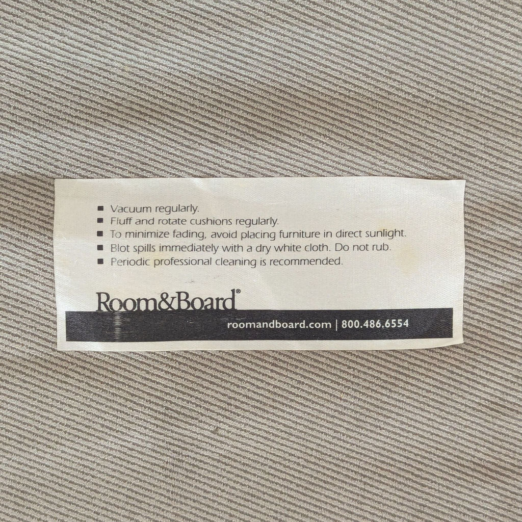 Room & Board Gray Fabric Sleeper Sofa with Pull-Out Mattress