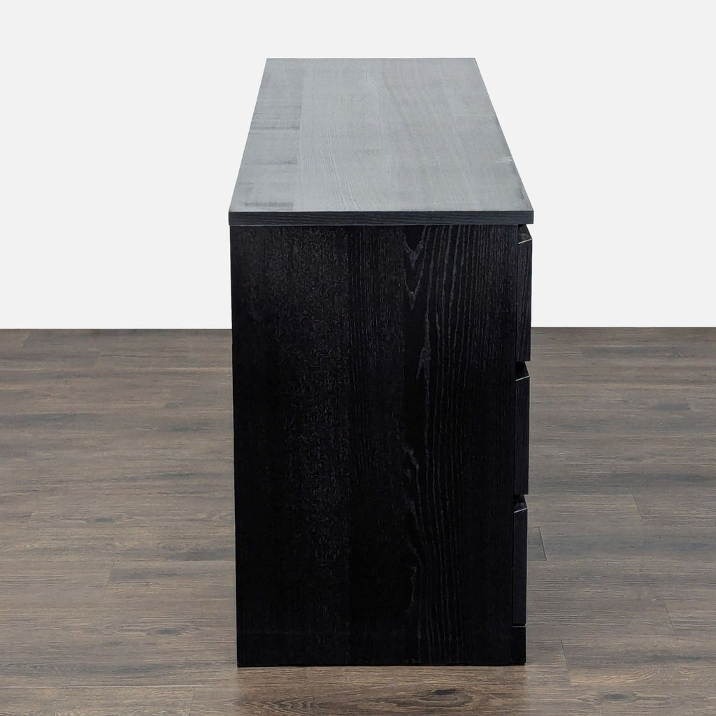 IKEA Malm Modern Black 6-Drawer Dresser