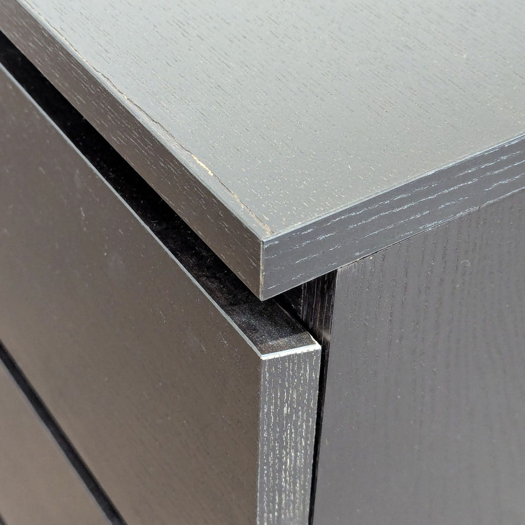 IKEA Malm Modern Black 6-Drawer Dresser