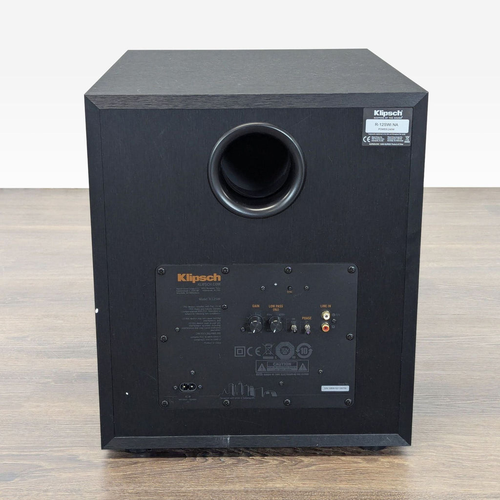 Klipsch Subwoofer Black Powered Audio Equipment