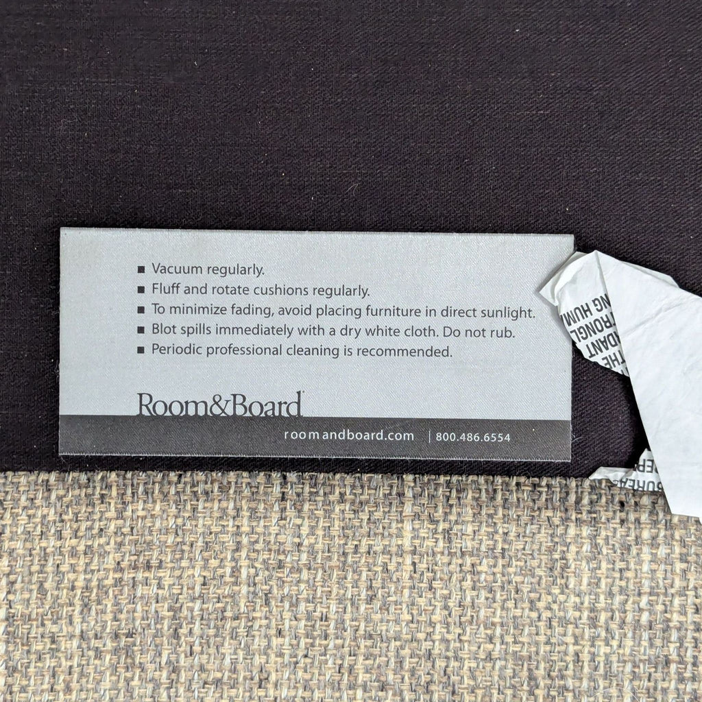 Room & Board Cade Modern Sectional Sofa with Chaise