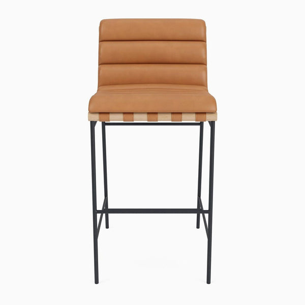 Denver Modern Vail Stool in Saddle Leather - Accepted Offer (11.04% discount)