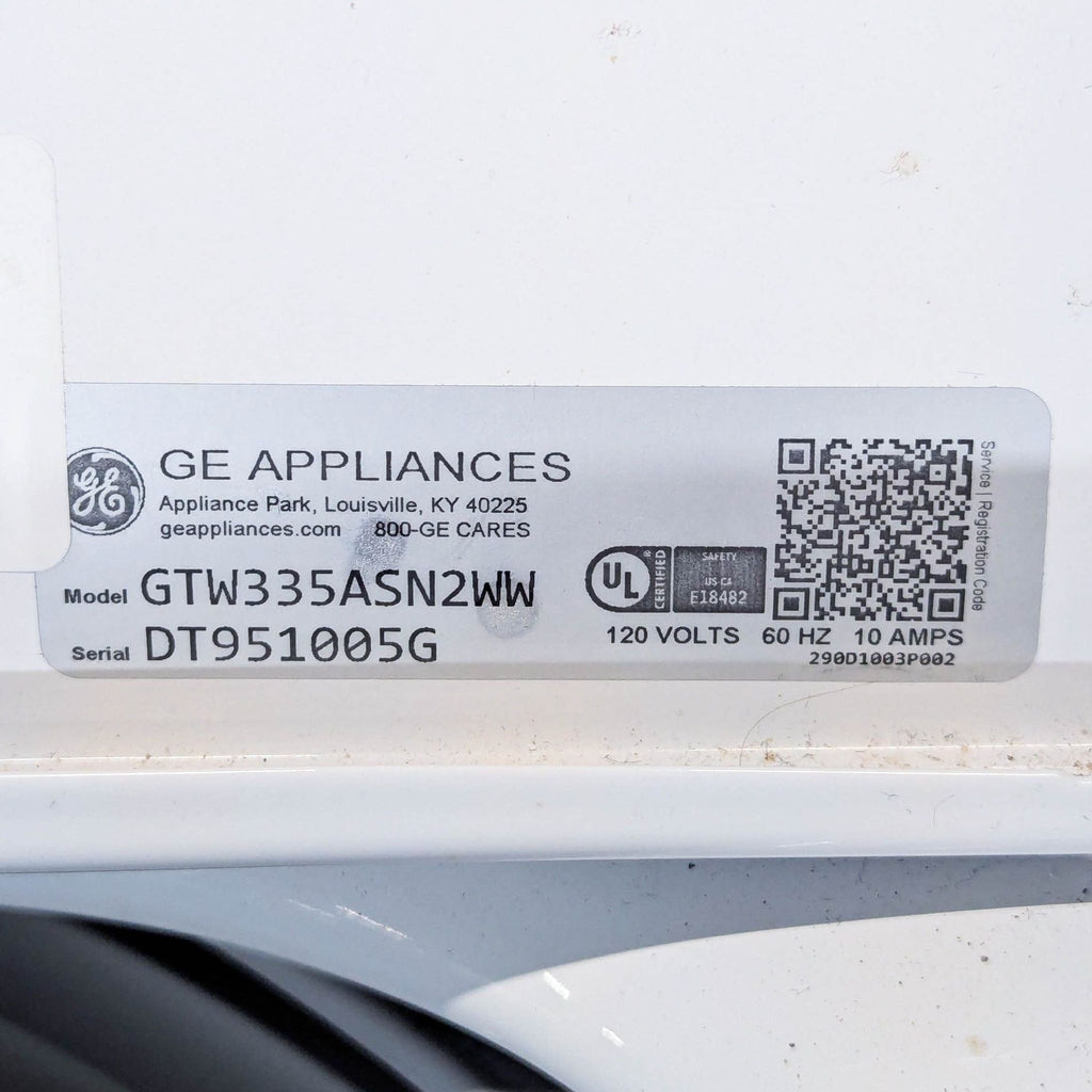 GE Top Load Washer - Reliable and Easy-to-Use Washing Machine