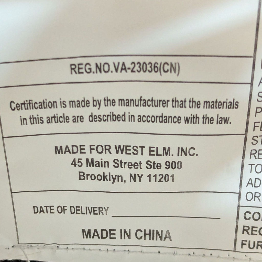 West Elm Axel Gray Leather Reclining Sectional Sofa with Motion Recliner