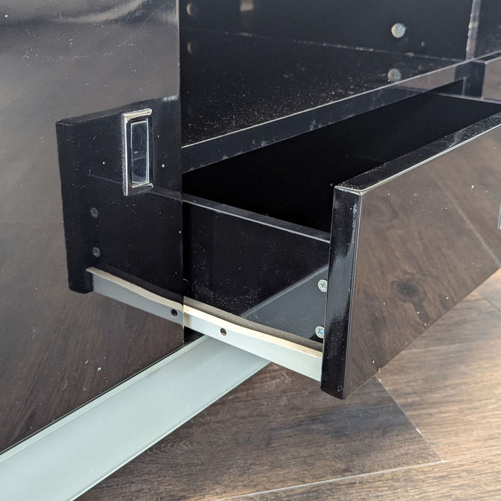 Black Lacquer Media Console