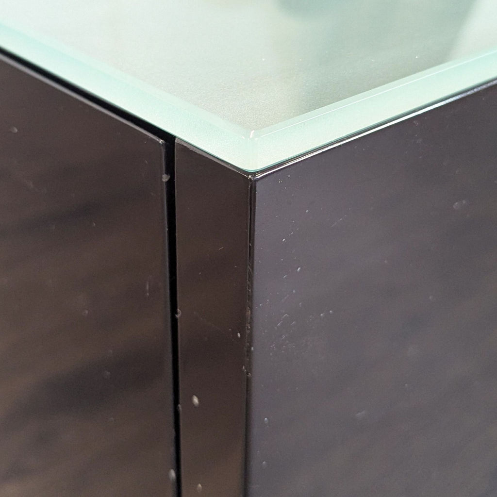 Black Lacquer Media Console