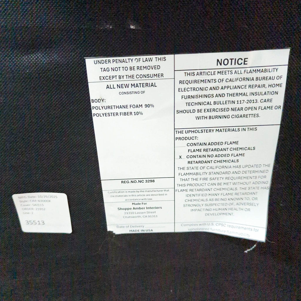 Shoppe Amber Cara Interiors 3-Seat Sofa in Aspen