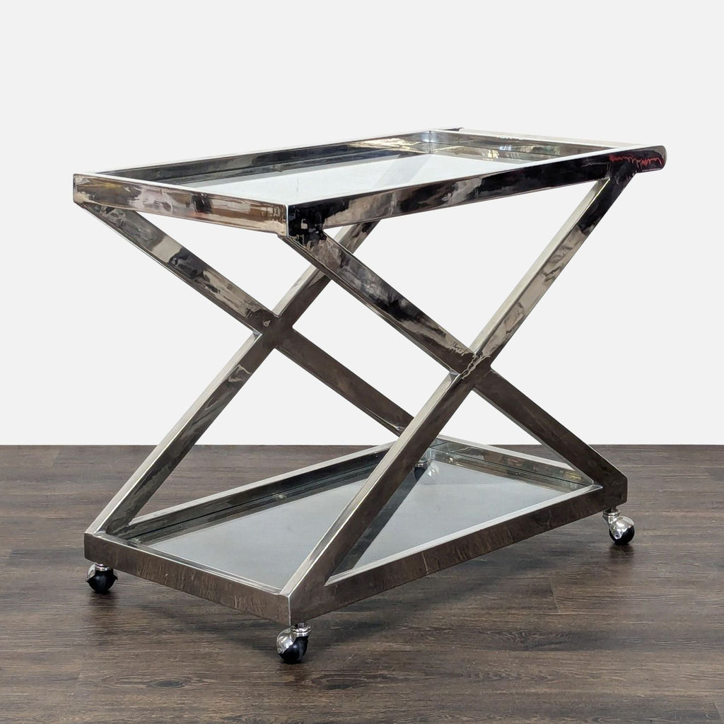 Restoration Hardware 1950s Milo Bar Cart