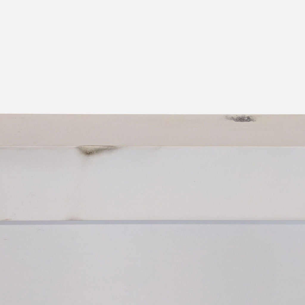 Maker & Moss “Pushing Paint” Abstract Blue Brushstroke Painting – Framed Wall Art