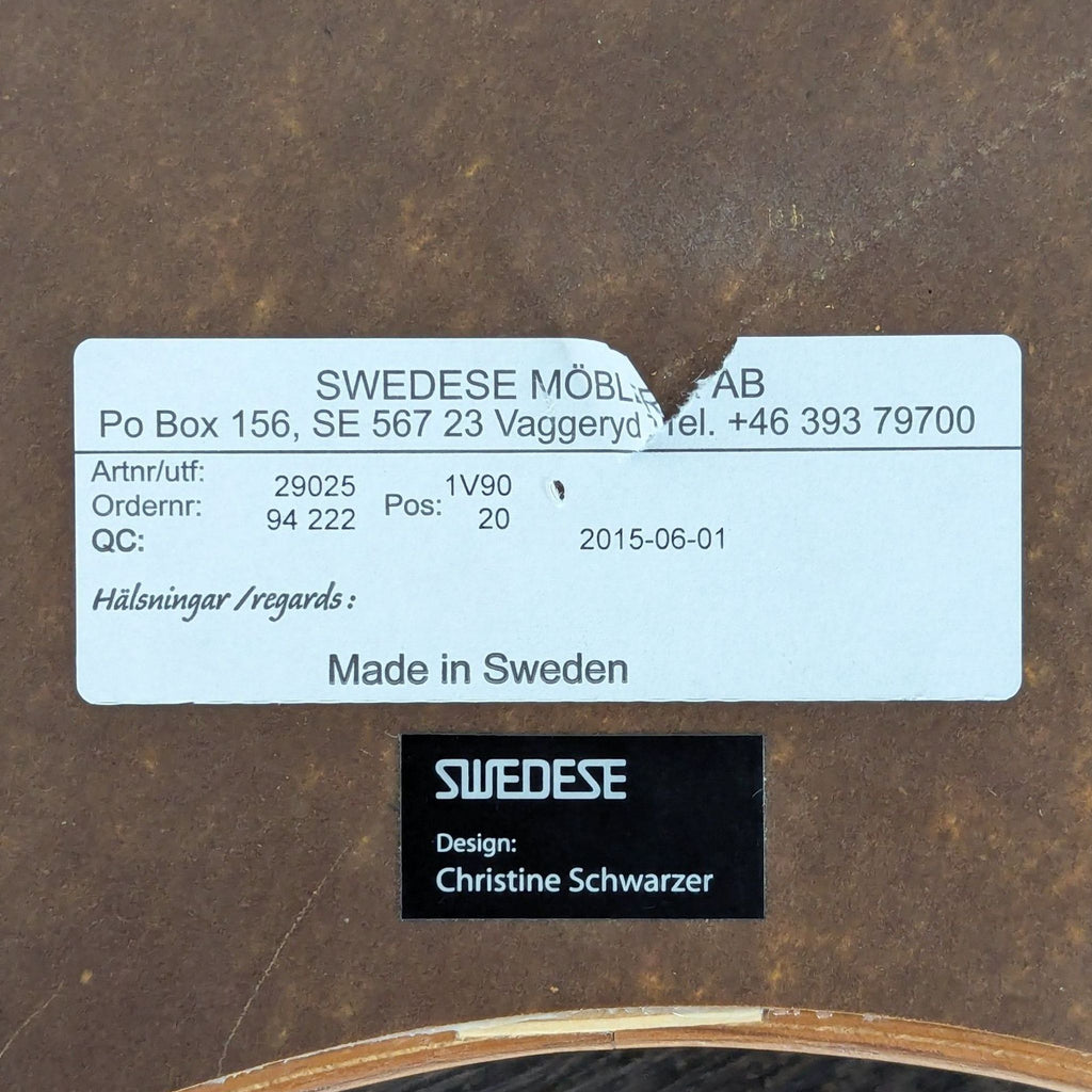 Swedese Flower End Table