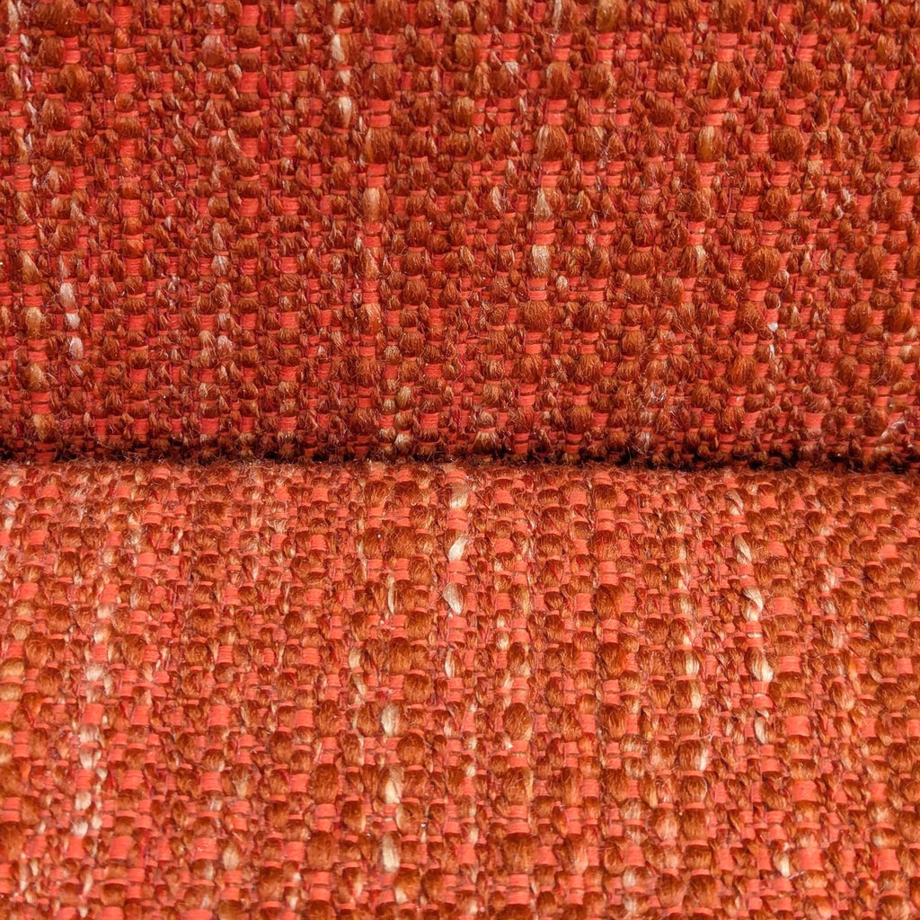 HighTower Tombolo 3-Seat Modern Sofa in Red Fabric