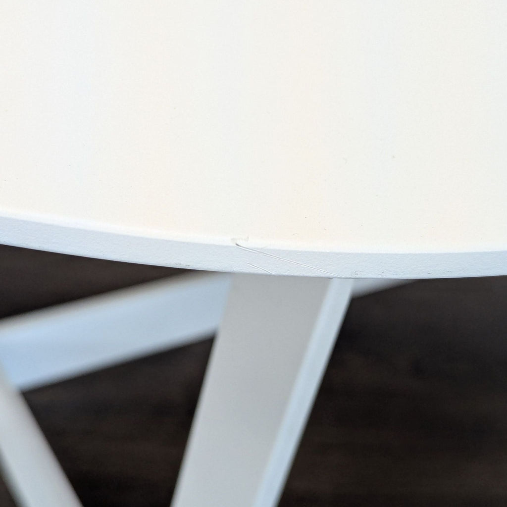 Insula coffee table in lightweight aluminum, crafted by Jorgensen, showcases contemporary Danish design aesthetics.