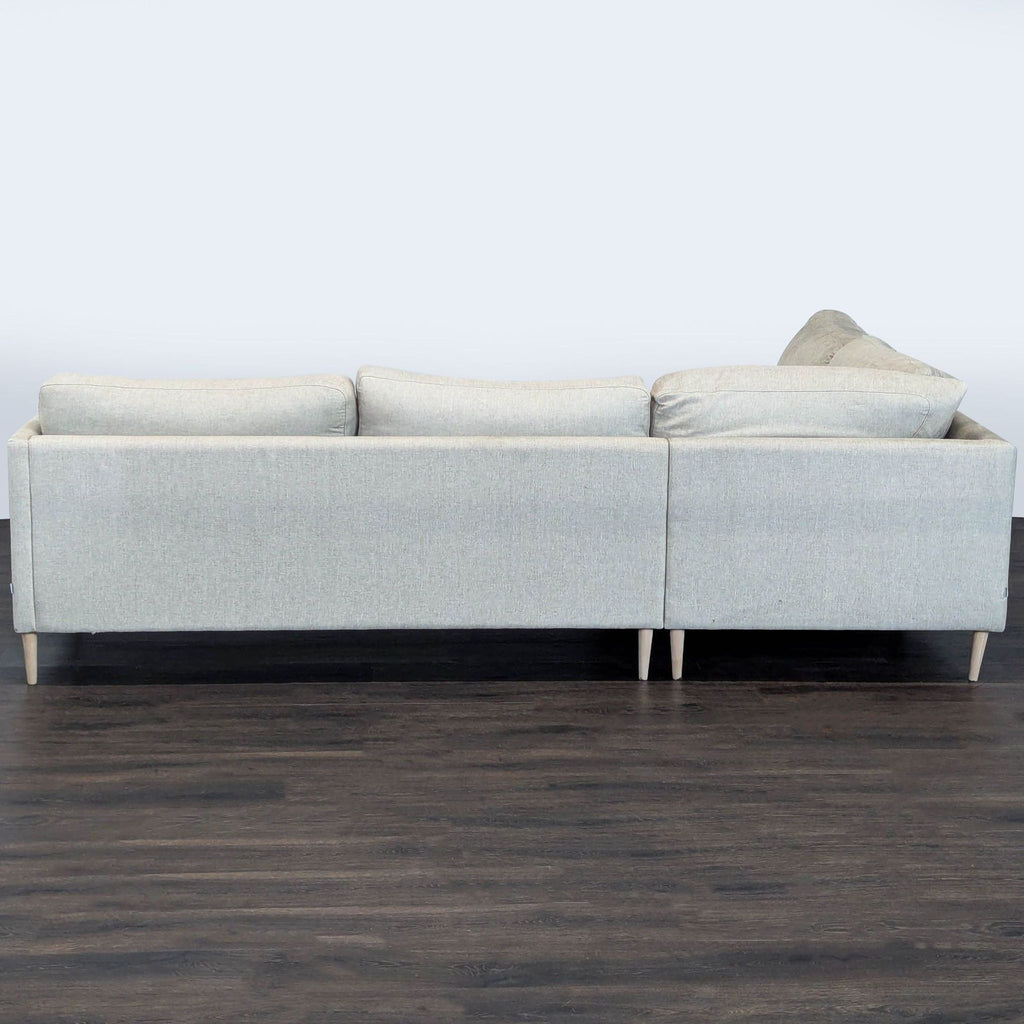 BoConcept Cream Sectional Sofa with Chaise