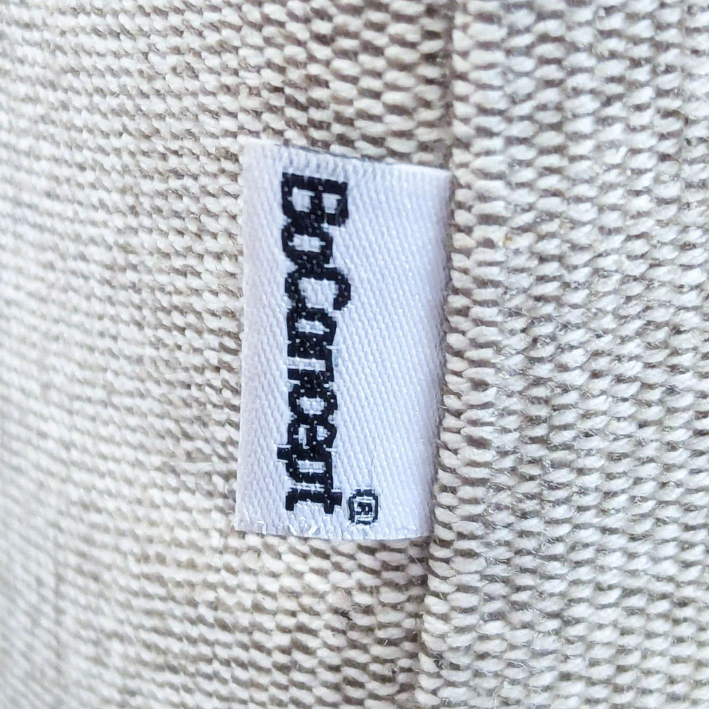 BoConcept Cream Sectional Sofa with Chaise