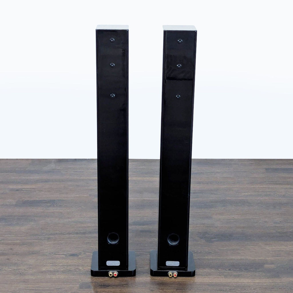 Monitor Audio Floorstanding Tower Speakers - Pair, Black