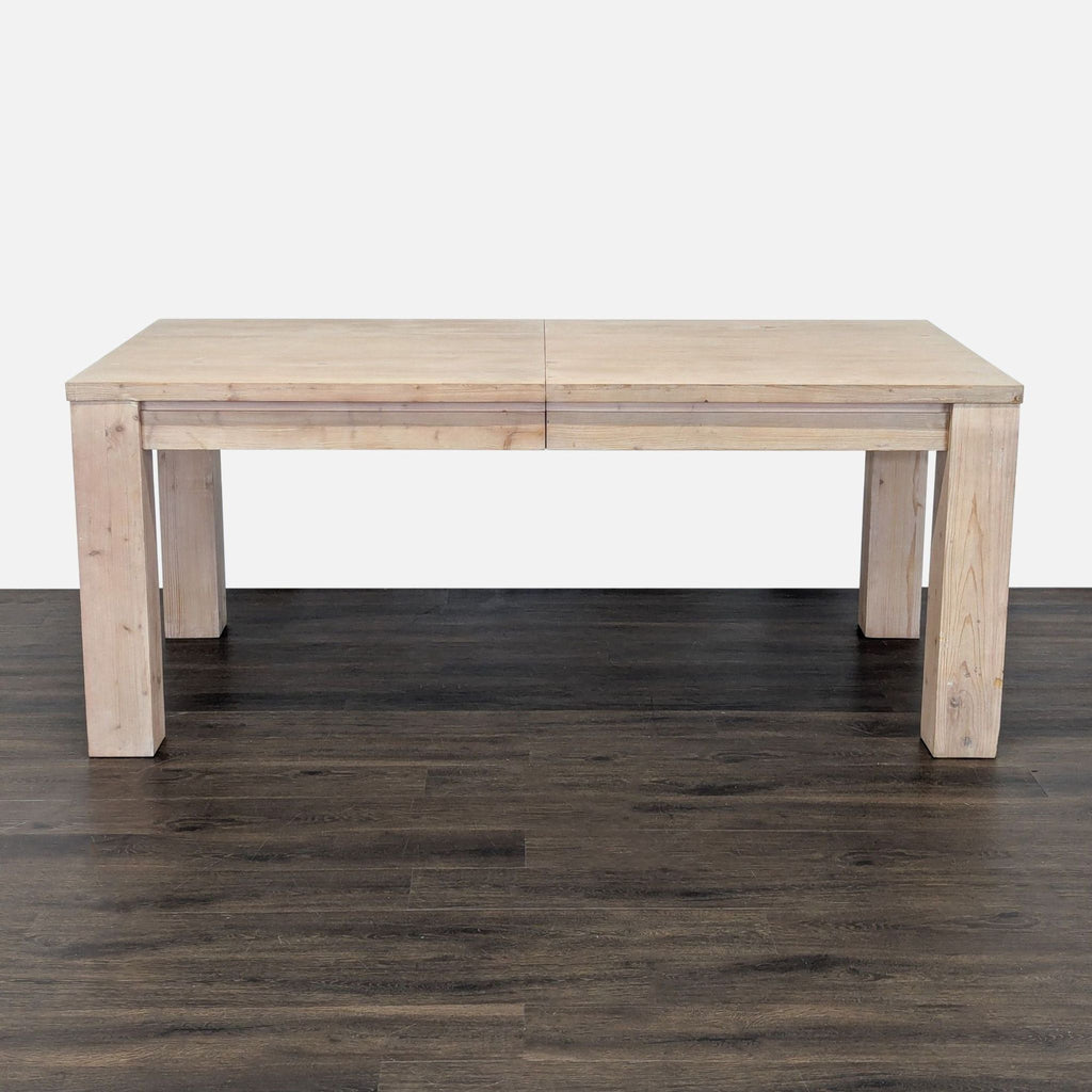 Pottery Barn Folsom Storage Extendable Dining Table