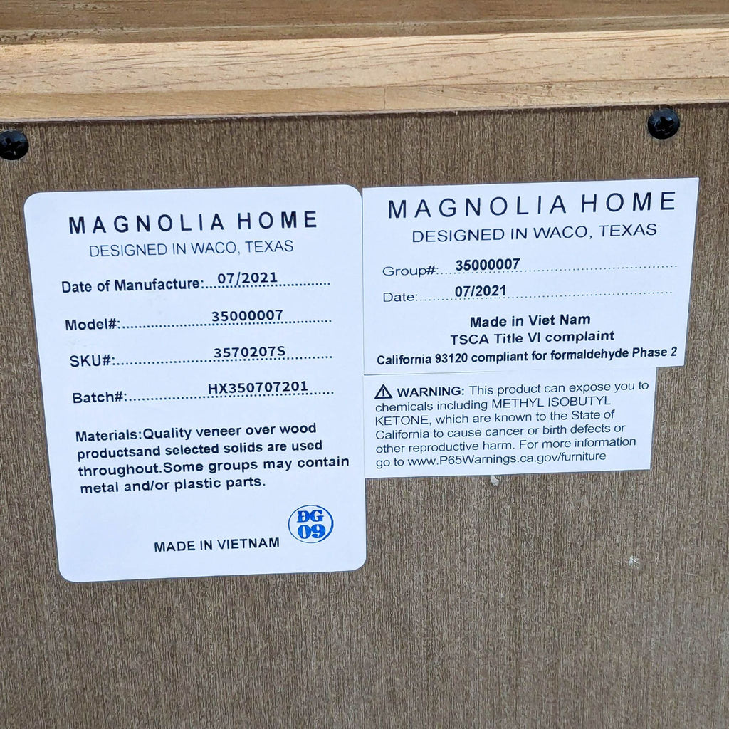 Magnolia Home Scaffold Nightstand