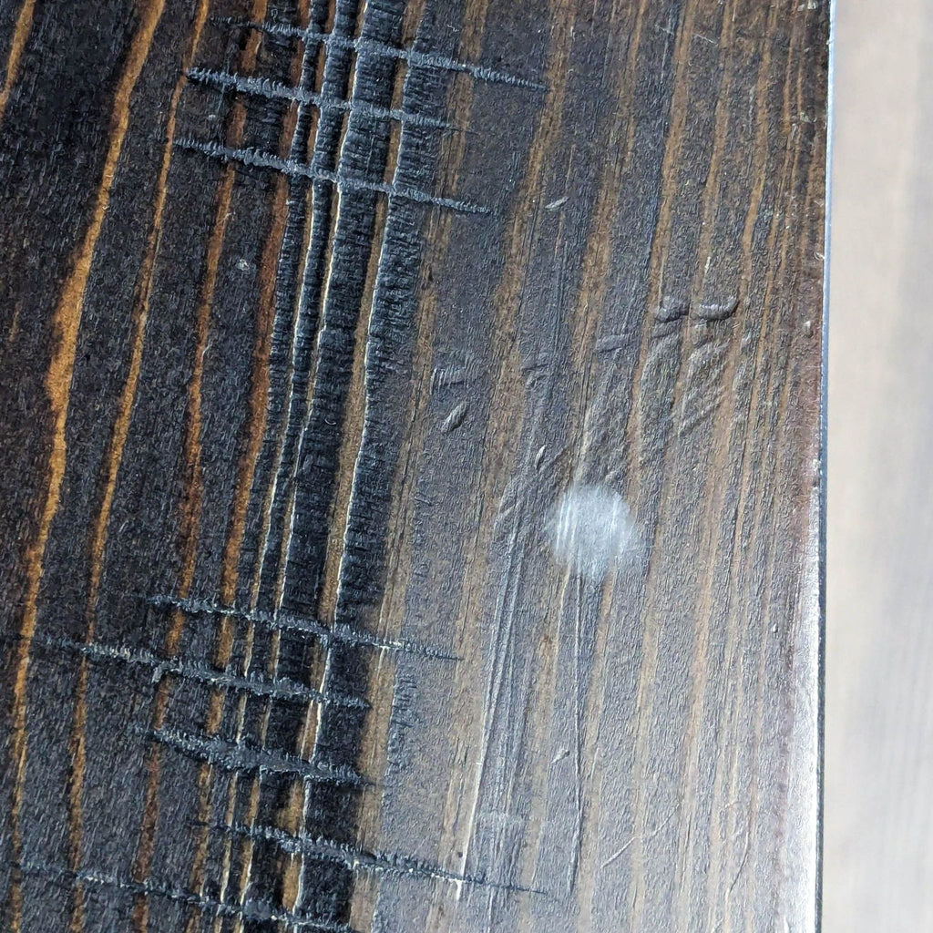 Standard Furniture Distressed Cross Back Bar Stool