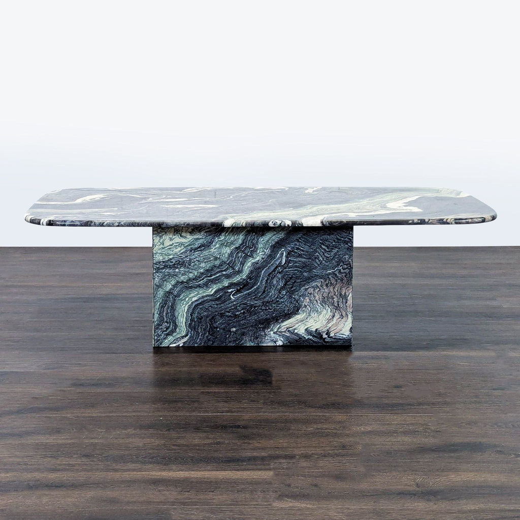 Mid-Century Marble Coffee Table