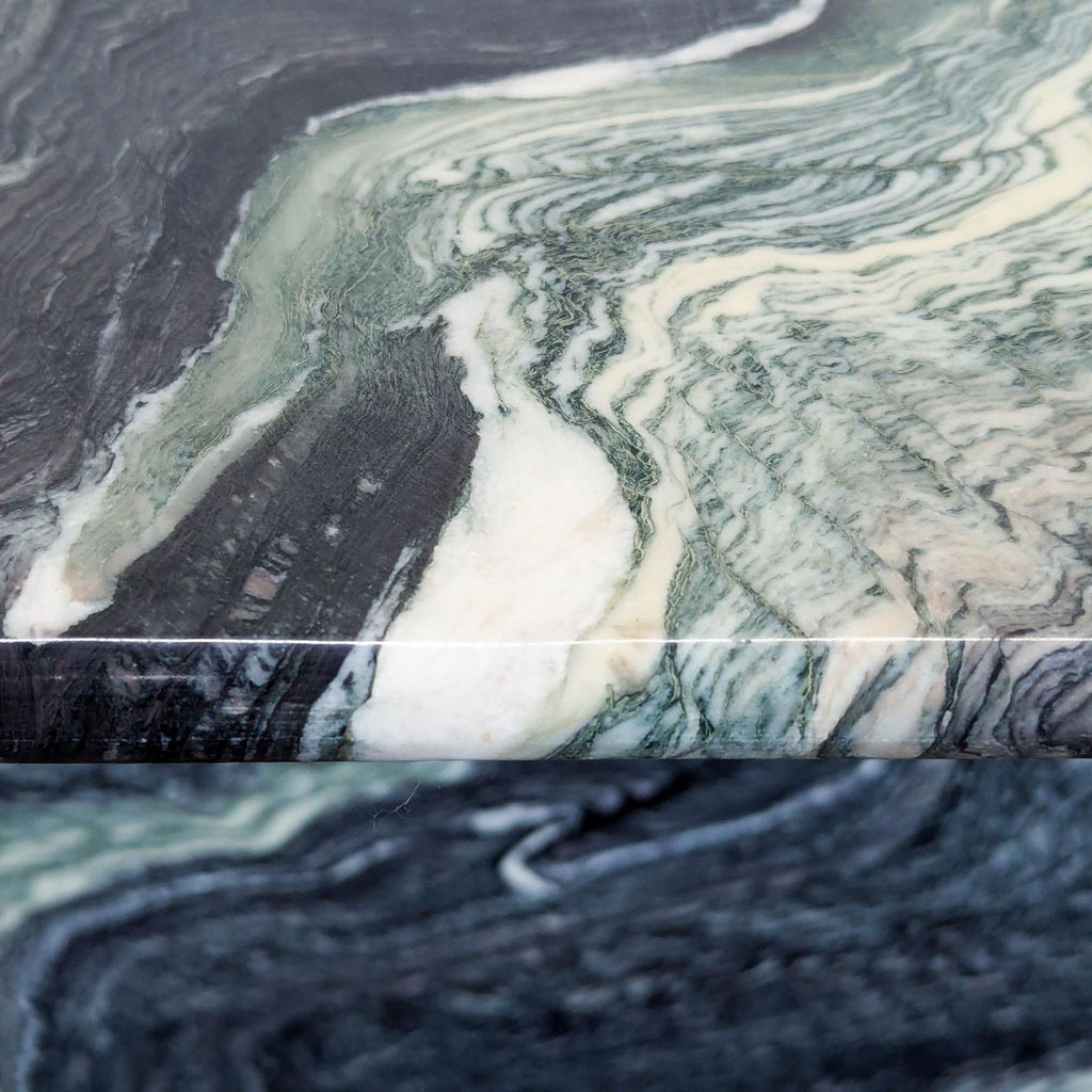 Mid-Century Marble Coffee Table