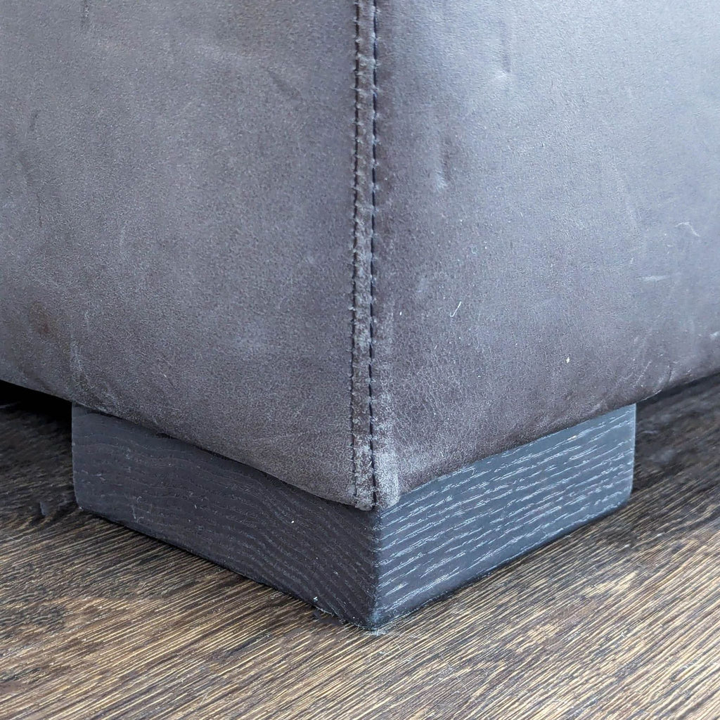 Restoration Hardware Chesterfield 3-Seat Tufted Leather Sofa