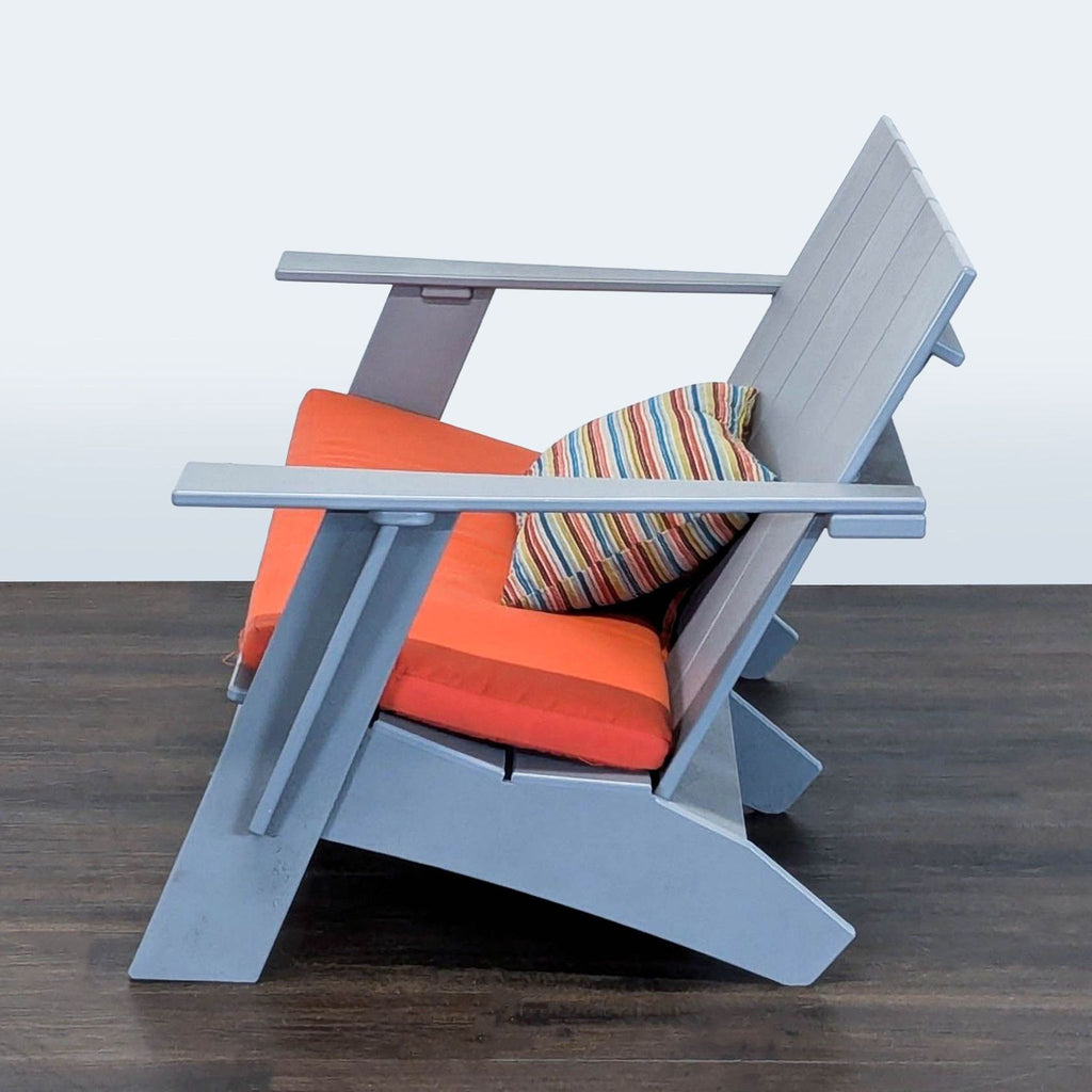 Room & Board Modern Emmett Outdoor Loveseat Chair with Cushions