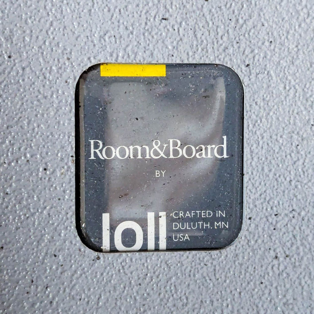 Room & Board Modern Emmett Outdoor Loveseat Chair with Cushions