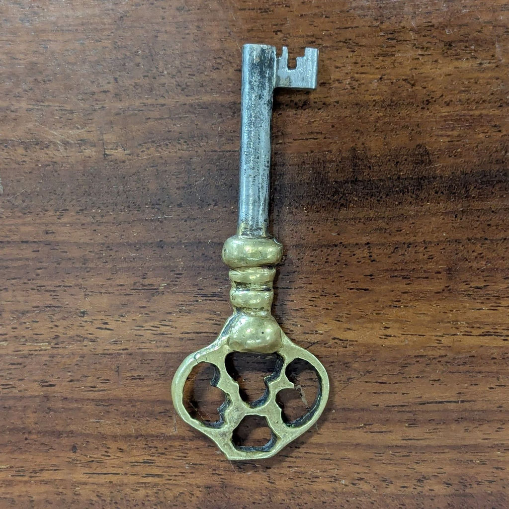 Classic Wooden Secretary Desk with Glass Display Hutch and Drawers