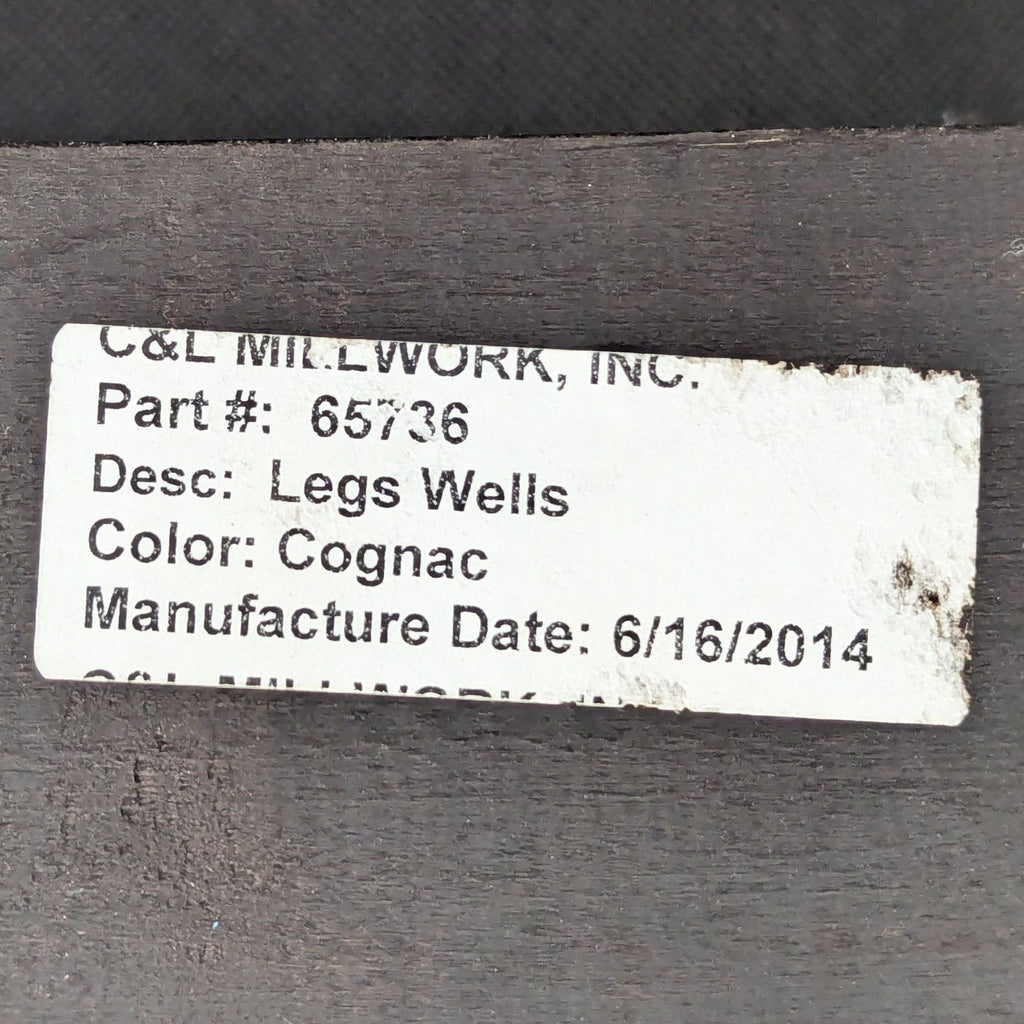 Room & Board Wells 3-Seat Tan Leather Sofa with Button Tufted Back